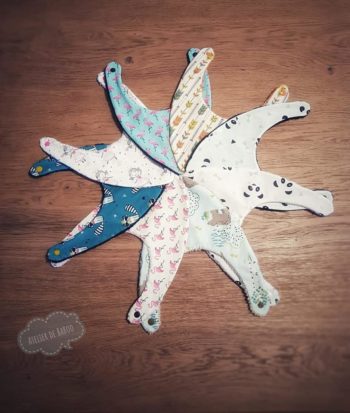 Bavoir bandana Noël